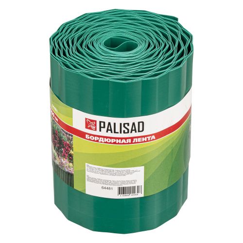 Бордюрная лента, 15 х 900 см, полипропиленовая, зеленая, Palisad купить в Москве с доставкой по всей России | ProtosMarket.ru