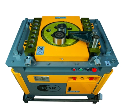 Станок для гибки арматуры 45/40мм 4кВт с доводчиком, рег. боковые упоры TOR GW45A PRO по ценам производителя в Москве с доставкой по всей России