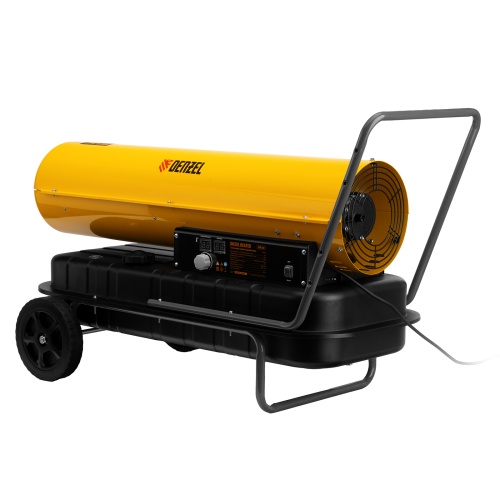 Дизельная тепловая пушка DHG-50, 50 кВт, 1100 м3/ч, прямой нагрев Denzel купить в Москве с доставкой по всей России | ProtosMarket.ru