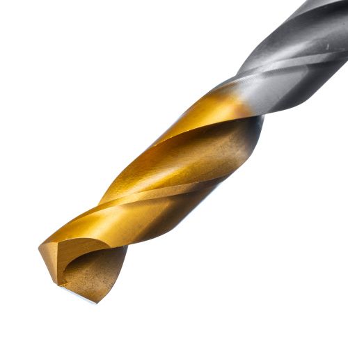 Сверло спиральное по металлу 11 x 142 мм, Р6М5, Golden Tip  Denzel купить в Москве с доставкой по всей России | ProtosMarket.ru