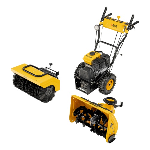 Гибридная снегоуборочная машина с функц. подметания SWB-600, 212 сс, руч. старт, 2 насадки Denzel купить в Москве с доставкой по всей России | ProtosMarket.ru