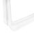 Кронштейн угловой с ребром, 175 х 225 мм, белый Сибртех купить в Москве с доставкой по всей России | ProtosMarket.ru