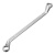 Ключ накидной коленчатый, 14 х 15 мм, хромированный Sparta купить в Москве с доставкой по всей России | ProtosMarket.ru