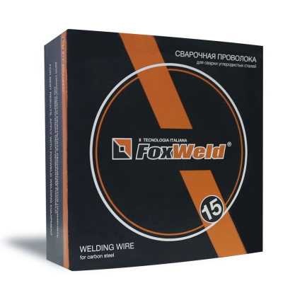 Проволока сварочная Св.08Г2С полированная (ан. ER70S-6) Foxweld д. 1,2мм, D300, 15 кг (Россия) по ценам производителя в Москве с доставкой по всей России
