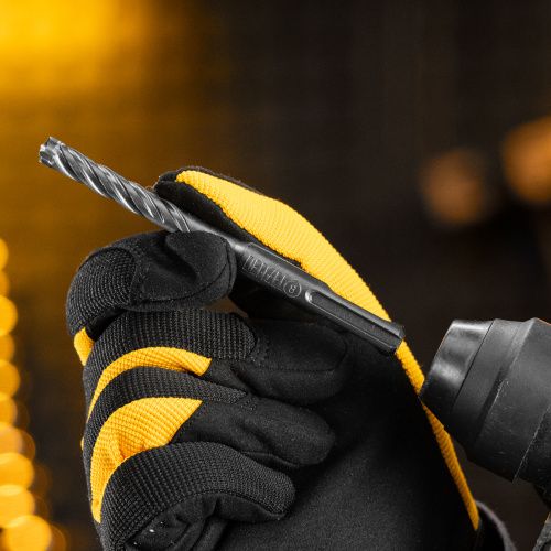 Бур по бетону, цельная крестовая пластина, 8x115 мм, SDS PLUS Denzel купить в Москве с доставкой по всей России | ProtosMarket.ru