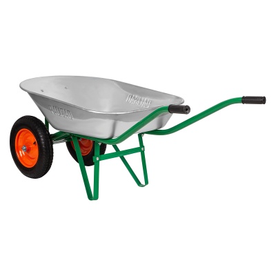 Тачка садовая, два колеса, грузоподъемность 170 кг, объем 78 л Palisad купить в Москве с доставкой по всей России | ProtosMarket.ru