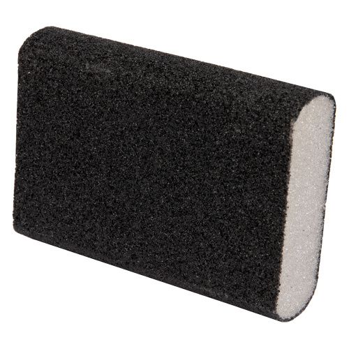 Губка для шлифования, 100 х 70 х 25 мм, овал, Средняя жесткость, P 60 Сибртех купить в Москве с доставкой по всей России | ProtosMarket.ru