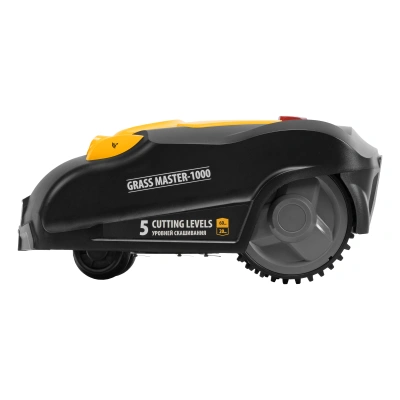 Робот-газонокосилка Grass Master 1000  1000м², 3Ач, 28V, LCD дисплей, Wi-Fi Denzel купить в Москве с доставкой по всей России | ProtosMarket.ru