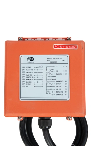 Комплект радиоуправления TOR F24-6D (380В, 6 кнопок, двухскоростной) купить в Москве с доставкой по всей России | ProtosMarket.ru