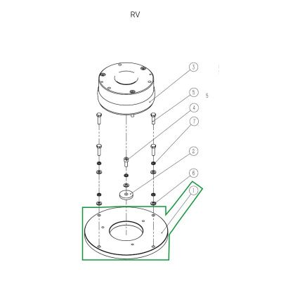 Электромагнитный тормоз для ричтрака RV (24V) купить в Москве с доставкой по всей России | ProtosMarket.ru