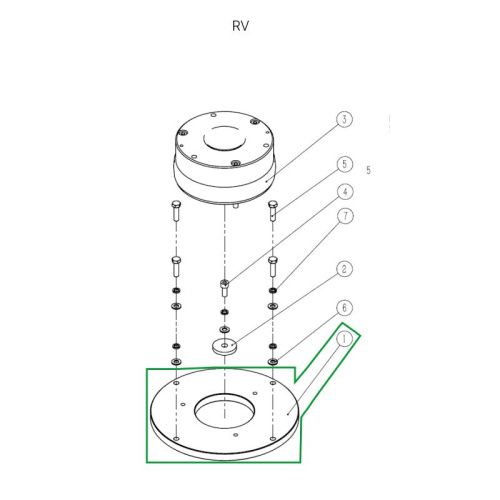 Электромагнитный тормоз для ричтрака RV (24V) купить в Москве с доставкой по всей России | ProtosMarket.ru
