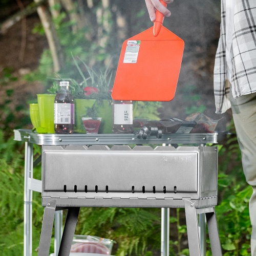 Мангал облегченный с ребрами жесткости 500 х 300 х 500 мм, Россия Camping Palisad купить в Москве с доставкой по всей России | ProtosMarket.ru