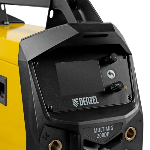 Аппарат инвертор. полуавтомат. сварки MultiMIG-200DP Synergy Double Pulse, 200 А, ПВ 80% Denzel купить в Москве с доставкой по всей России | ProtosMarket.ru