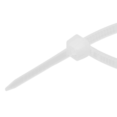 Хомуты, 100 x 2.5 мм, пластиковые, белые, 100 шт Сибртех купить в Москве с доставкой по всей России | ProtosMarket.ru