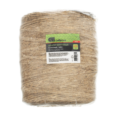 Шпагат джутовый, 2.5 мм, L 690 м, 5-ниточный, Сибртех купить в Москве с доставкой по всей России | ProtosMarket.ru