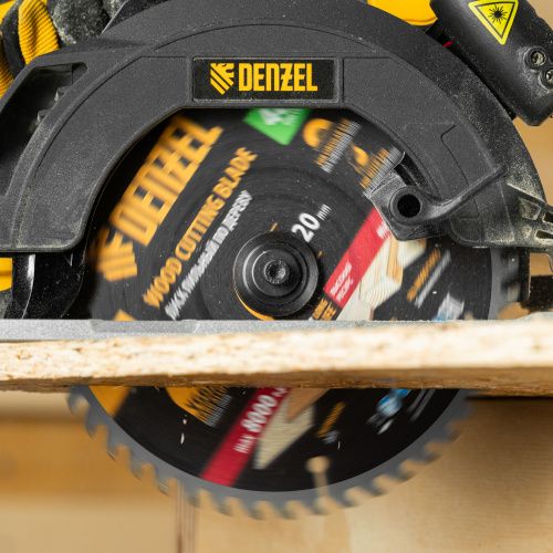Пильный диск по дереву ф185 х 20 мм, 48 зубьев, тонкий Denzel купить в Москве с доставкой по всей России | ProtosMarket.ru