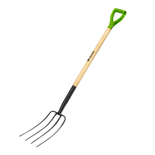 Вилы 4-рогие, сенные, кованые, 210х340х1260 мм, деревянный лакированный черенок Palisad купить в Москве с доставкой по всей России | ProtosMarket.ru