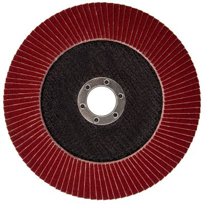 Круг лепестковый торцевой КЛТ-1, зернистость Р 120(10Н) 150 х 22.2 мм, "БАЗ" купить в Москве с доставкой по всей России | ProtosMarket.ru