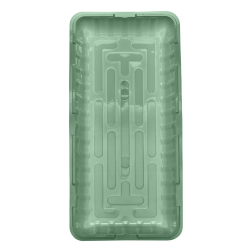 Мини - парник с крышкой, 435 х 215 х 130 мм, для 3 кассет 180 х 135 х 60 мм, полистирол, купить в Москве с доставкой по всей России | ProtosMarket.ru