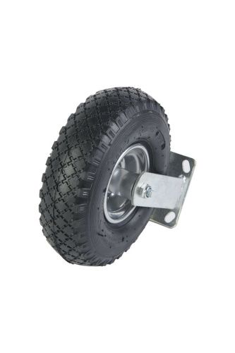 Колесо пневматическое резиновое 260 мм PRF 85 неповоротное на кронштейне купить в Москве с доставкой по всей России | ProtosMarket.ru