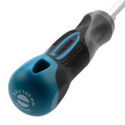 Отвертка SL5.5 x 100 мм, S2, трехкомпонентная рукоятка Gross купить в Москве с доставкой по всей России | ProtosMarket.ru