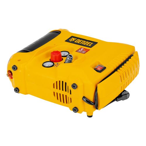 Компрессор воздушный DL1300, 10 бар, 1,3 кВт 180 л/мин 5 л, с набором аксессуаров Denzel купить в Москве с доставкой по всей России | ProtosMarket.ru