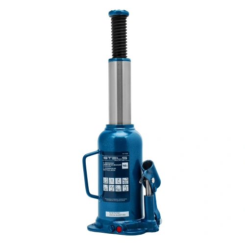 Домкрат гидравлический бутылочный, 16 т, h подъема 227-457 мм Stels по ценам производителя в Москве с доставкой по всей России