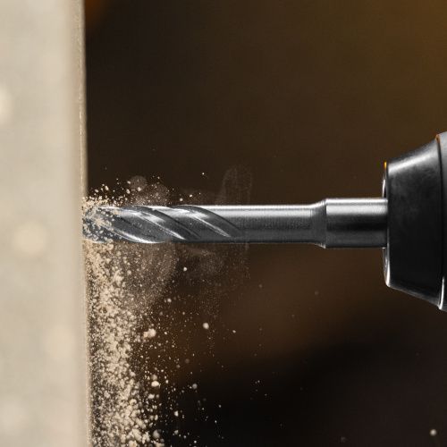 Бур по бетону, цельная крестовая пластина, 8x115 мм, SDS PLUS Denzel купить в Москве с доставкой по всей России | ProtosMarket.ru