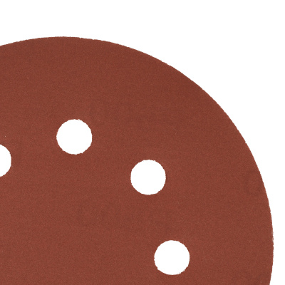 Круг абразивный на ворсовой подложке под "липучку", перфорированный, P 500, 125 мм, 5 шт Сибртех купить в Москве с доставкой по всей России | ProtosMarket.ru