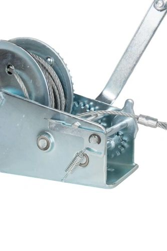 Лебедка ручная барабанная с тросом 1300кг  20м оцинкованная TOR FD купить в Москве с доставкой по всей России | ProtosMarket.ru