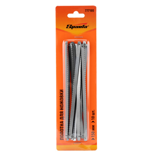 Полотна для ножовки по металлу, 150 мм, 10 шт, Sparta купить в Москве с доставкой по всей России | ProtosMarket.ru