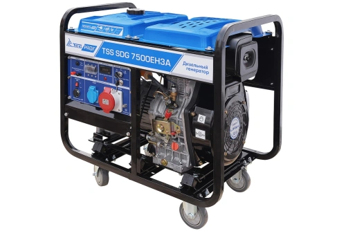 Дизель генератор TSS SDG 7500EH3A купить в Москве с доставкой по всей России | ProtosMarket.ru