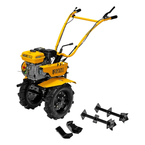 Мотоблок DPT-170S, 7 л.с., ремен.сцеп, фрез 3х4, ШОМ, передачи 2В/1Н Denzel купить в Москве с доставкой по всей России | ProtosMarket.ru