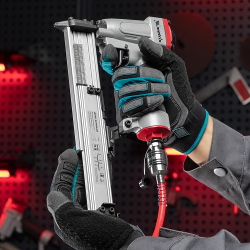 Нейлер финишный, шпилькозабивной пистолет, пневматический, гвоздь 23GA D 0.64 мм  длина 10-30 мм Matrix по ценам производителя в Москве с доставкой по всей России