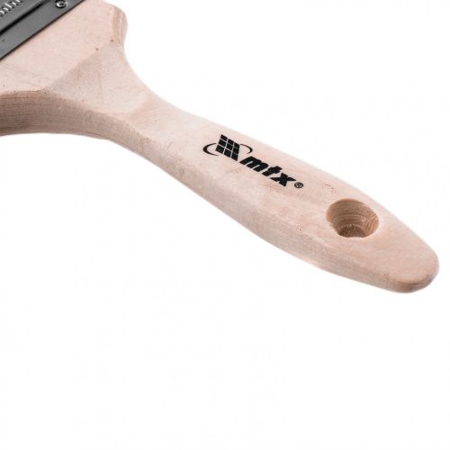 Кисть плоская Platinum 2.5", искусственная щетина, деревянная ручка MTX купить в Москве с доставкой по всей России | ProtosMarket.ru