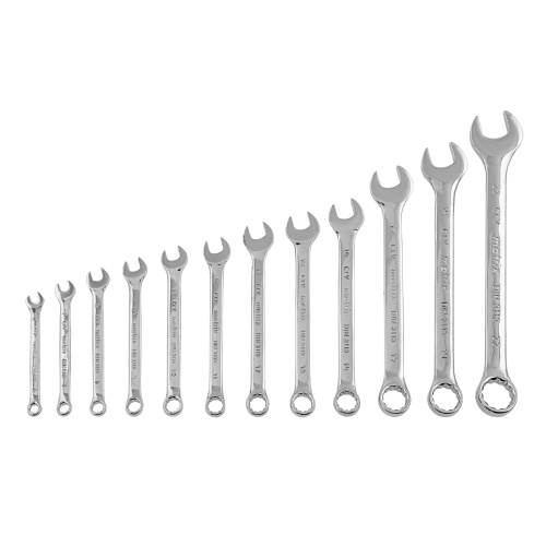 Набор ключей комбинированных, 6-22 мм, 12 шт, CrV, полированный хром Matrix купить в Москве с доставкой по всей России | ProtosMarket.ru