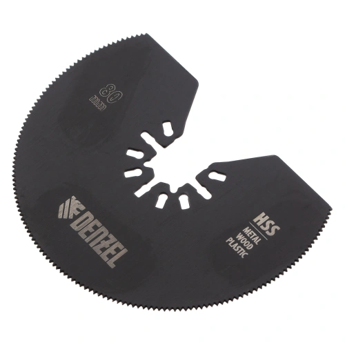 Насадка для МФИ отрезная полукруг, HSS, по металлу и дереву, 80 мм х 1,2 мм, мелкий зуб Denzel купить в Москве с доставкой по всей России | ProtosMarket.ru