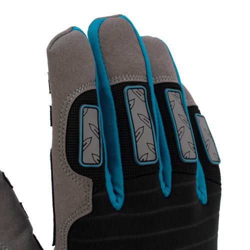 Перчатки универсальные, усиленные, с защитными накладками, DELUXE, размер L (9) Gross купить в Москве с доставкой по всей России | ProtosMarket.ru