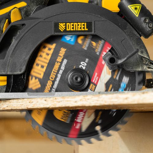 Пильный диск по дереву ф185 х 20 мм, 40 зубьев Denzel купить в Москве с доставкой по всей России | ProtosMarket.ru