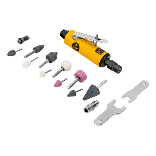 Пневмошлифмашина прямая PGS25000, 25000 об/мин, 10 шлиф. камней, цанга - 3, 6 мм, 113 л/мин Denzel купить в Москве с доставкой по всей России | ProtosMarket.ru