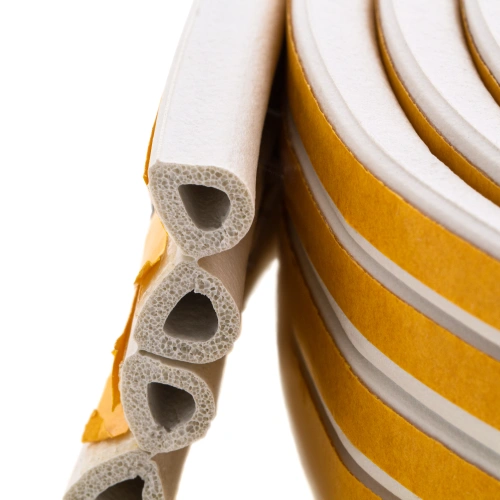 Уплотнитель резиновый, 12 м, профиль "D", белый Сибртех купить в Москве с доставкой по всей России | ProtosMarket.ru