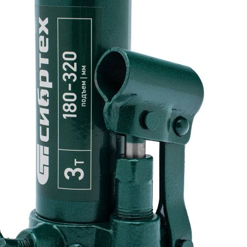 Домкрат гидравлический бутылочный, 3 т, 180-320 мм Сибртех купить в Москве с доставкой по всей России | ProtosMarket.ru