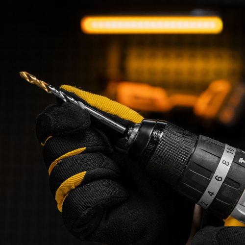 Сверло спиральное по металлу 6 x 93 мм, Р6М5, Golden Tip  Denzel купить в Москве с доставкой по всей России | ProtosMarket.ru