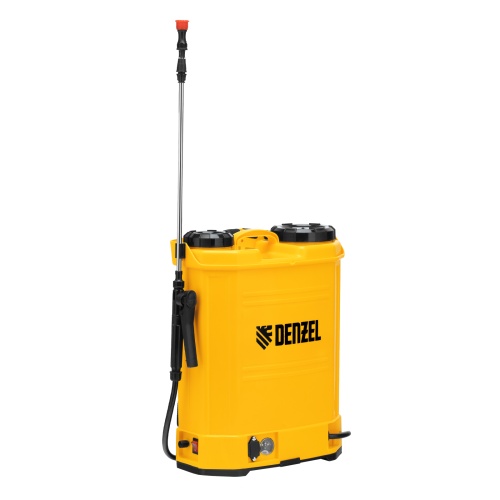 Опрыскиватель ранцевый аккумуляторный D-16LA, 16 л, 12 В, 8 Ач// Denzel купить в Москве с доставкой по всей России | ProtosMarket.ru