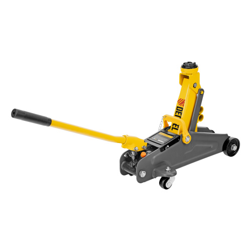 Домкрат гидравлический подкатной с фиксатором, 2 т, 130-330 мм, в кейсе Denzel купить в Москве с доставкой по всей России | ProtosMarket.ru