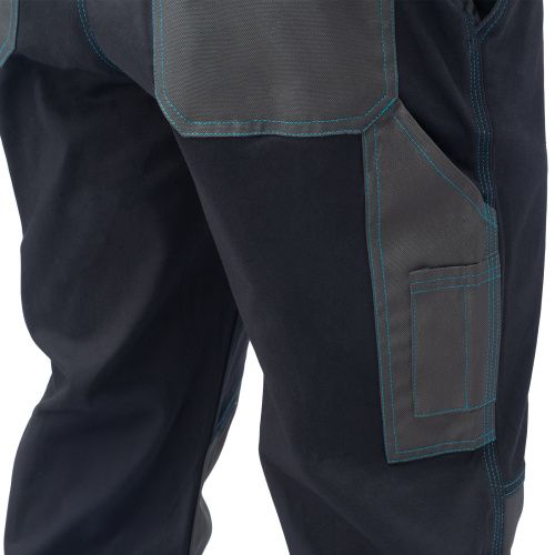 Полукомбинезон профессиональный рабочий, 97% хлопок 3% спандекс, XL Gross купить в Москве с доставкой по всей России | ProtosMarket.ru