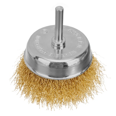 Набор щеток для дрели, 2 шт, 1 плоская, 100 мм, 1 "чашка", 75 мм, со шпильками Matrix купить в Москве с доставкой по всей России | ProtosMarket.ru