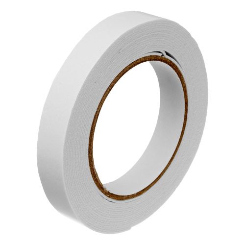 Лента клейкая на вспененной основе, двусторонняя белая 25 мм х 5 м Matrix купить в Москве с доставкой по всей России | ProtosMarket.ru