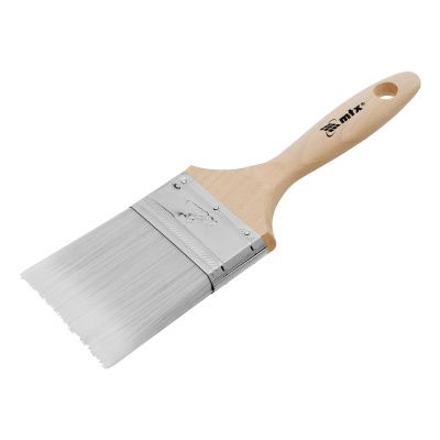 Кисть плоская Platinum 3", искусственная щетина, деревянная ручка MTX купить в Москве с доставкой по всей России | ProtosMarket.ru