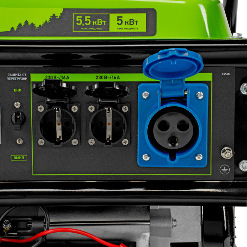 Генератор бензиновый БС-6500Э, 5.5 кВт, 230В, четырехтактный, 25 л, электростартер Сибртех купить в Москве с доставкой по всей России | ProtosMarket.ru